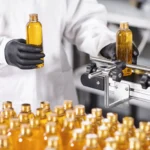transparent-plastic-bottles-filled-with-yellow-substance